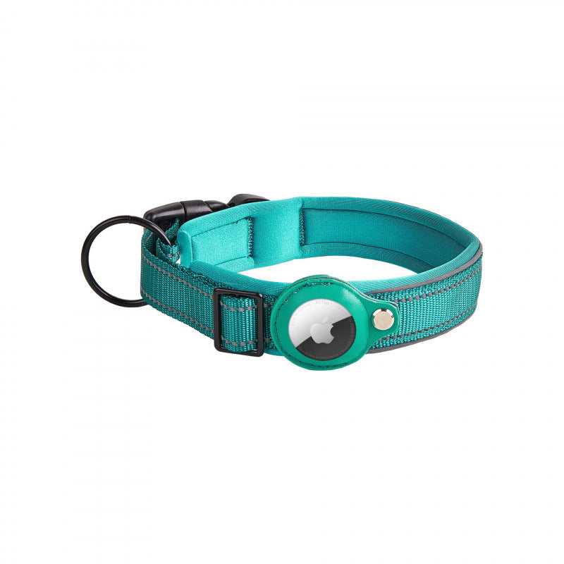 Nylon dog collar with built-in AirTag holder, tag not included, product image 42
