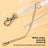 Nylon dog umbrella with lead handle for small dogs, product image 4