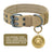 Heavy-duty nylon collar for large dogs, available from Pet Royale UK