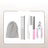 Rechargeable pet paw hair trimmer with LED light in Paw Trimmer with LED