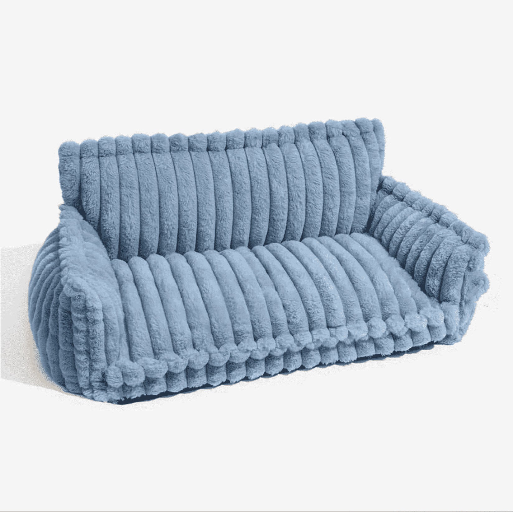 Soft plush four season pet bed in camel, product image 13