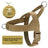 Reflective tactical nylon dog harness, 3 sizes available