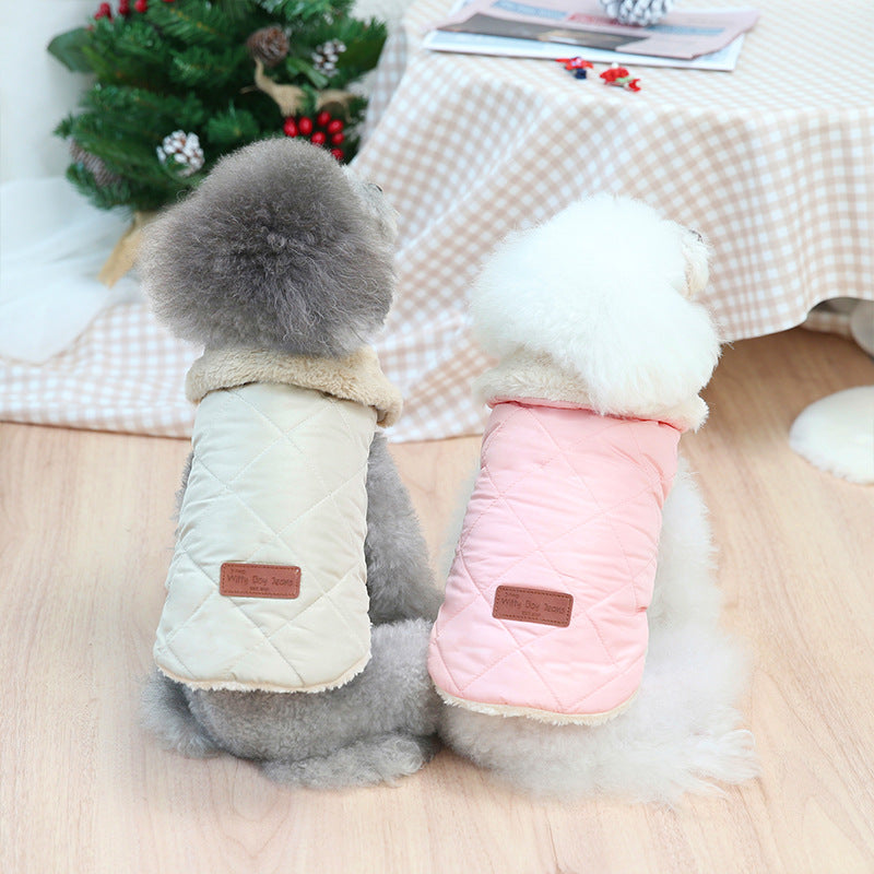 Padded puffer jacket for small dogs, available in 3 colours, image 1