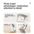 Extra-Thick Stainless Steel Elevated Pet Bowl or Stand with Non-Slip Base for Dogs