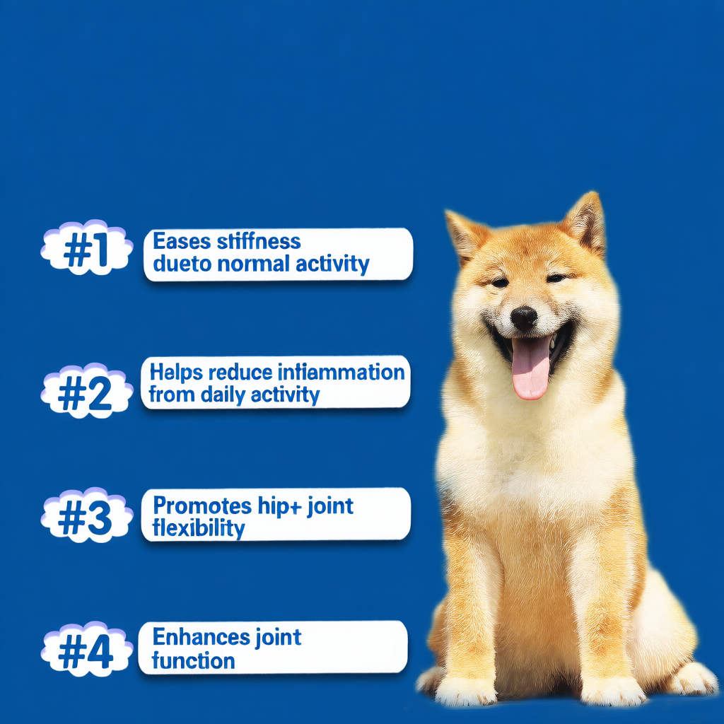 Glucosamine and Chondroitin Hip and Joint Supplement for Dogs