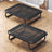 Foldable dog bed with sturdy frame and removable washable cover