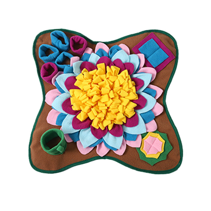 Polyester Dog Sniffing Mat for Stress Relief and Slow Feeding