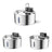 Stainless Steel Wireless Pet Water Dispenser, 3.2L Infrared Fountain with Carbon Filter
