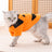Fleece lined Halloween pumpkin dog costume, in Orange, sizes Extra Small to 2XL, image 3