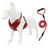 Mesh reflective dog harness, available from Pet Royale UK