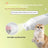 Rechargeable LED Pet Nail Grinder, Low Noise and Vibration