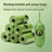 Dog poop bags with handy dispenser, alternative angle view