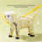 Full body four leg dog raincoats in twelve styles