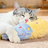 Soft velvet moon shaped sleeping pillow for pets, product image 3
