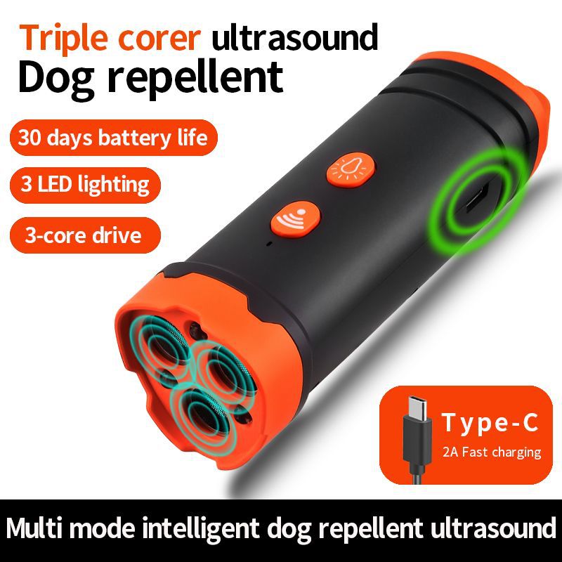 Mini Ultrasonic Dog Repeller and Bark Stopper Training Aid