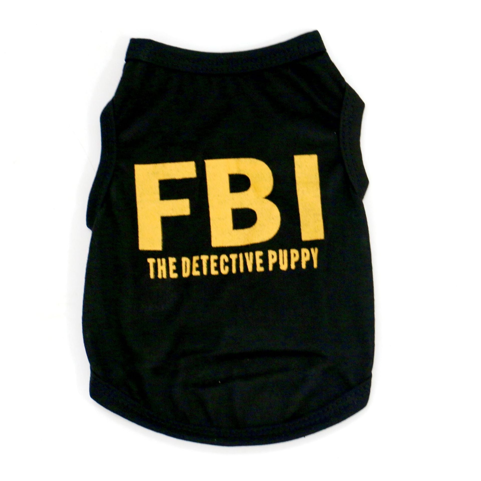 Lightweight printed dog vest T-shirt in polyester in Mixed Set of 4, side view