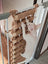 Cat climbing ladder and bridge with sisal steps, main product photo