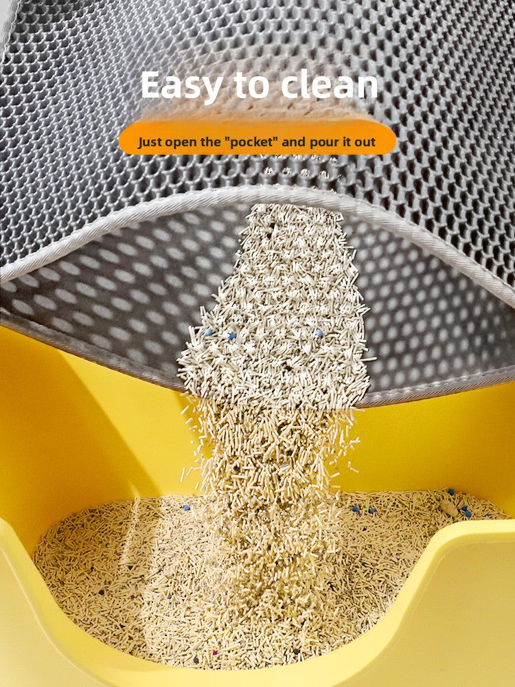 Anti-Slip Double Layer Cat Litter Control Mat