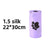 Biodegradable dog poop bags on rolls, alternative angle view
