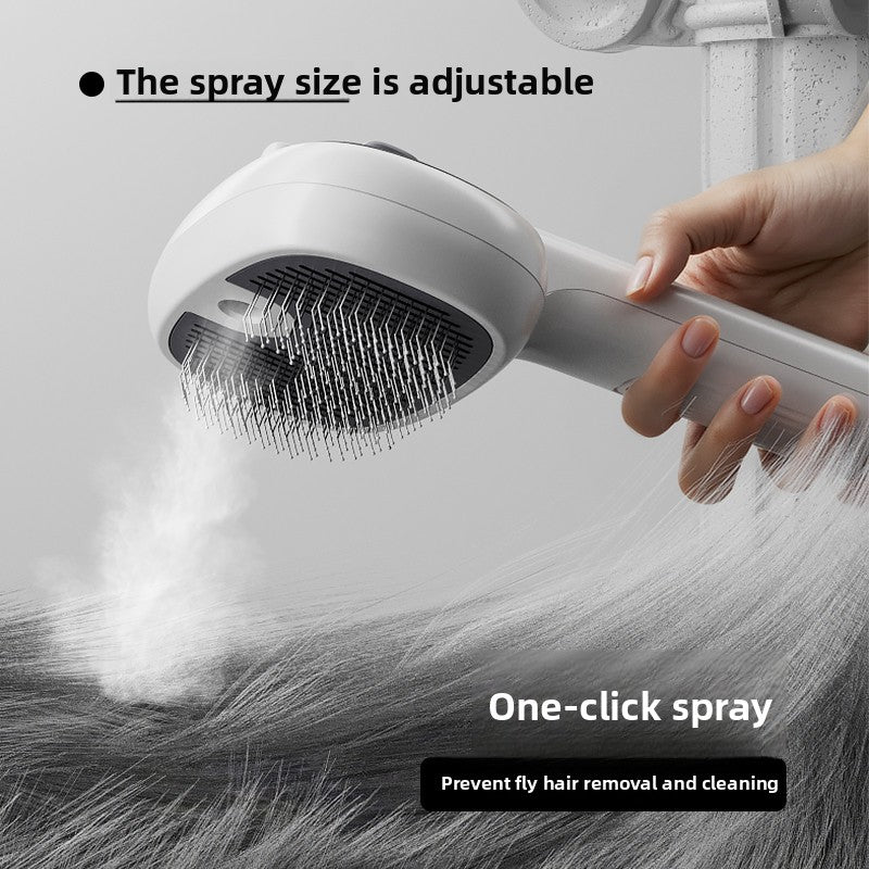 Pet Spray Grooming Comb with Detangler for Dogs and Cats
