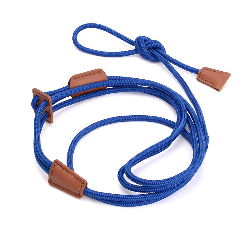 Integrated rope dog harness and lead, ideal for everyday use