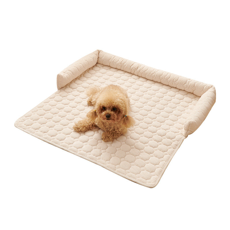 Thick square pet sofa cushion bed for dogs and cats, photo 5 of 23