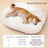 Soft fleece dog crate mat and sleeping pad in a crate, photo 6