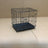 Foldable iron pet crate for small dogs in Nest Set (Tray, Bowl, Step, Bed Pad)