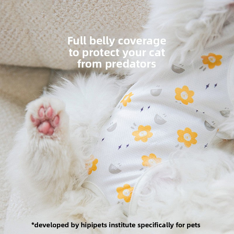 Adjustable cat body suit with bow print, available in 2 colours, image 2