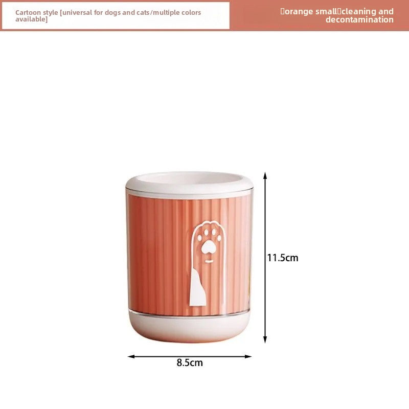 Manual Silicone Dog Paw Washer Cup for Muddy Paws, Three Sizes
