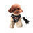 Wave dot vest harness with lead, 4 sizes available