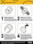 Static Cat Hair Remover Gloves, 1 to 3 Piece Sets