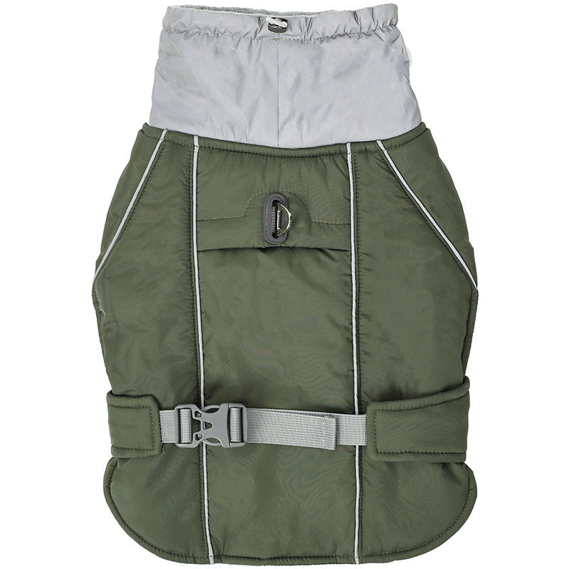 Waterproof padded outdoor dog coat, available in 6 colours, image 4