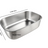 Stainless Steel Open Cat Litter Box, Oval Anti-Splash Tray
