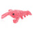 USB rechargeable jumping plush shrimp toy for cats and dogs, view 3