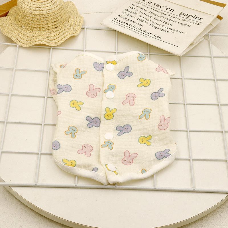 Crepe summer dog vest, available in 13 styles, image 56