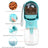 Dual-Use Portable Pet Travel Cup for Water and Food in Small or Large Sizes