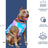Lightweight tie-dye summer dog vest in polyester, product image 2