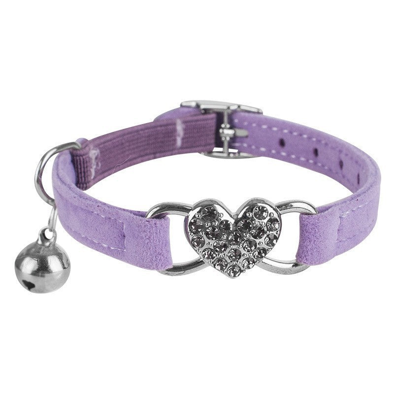 Elastic collar for cats and small dogs in 14 colour options