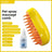 USB Mist Pet Grooming Brush with Handle, Anti-Flyaway Comb