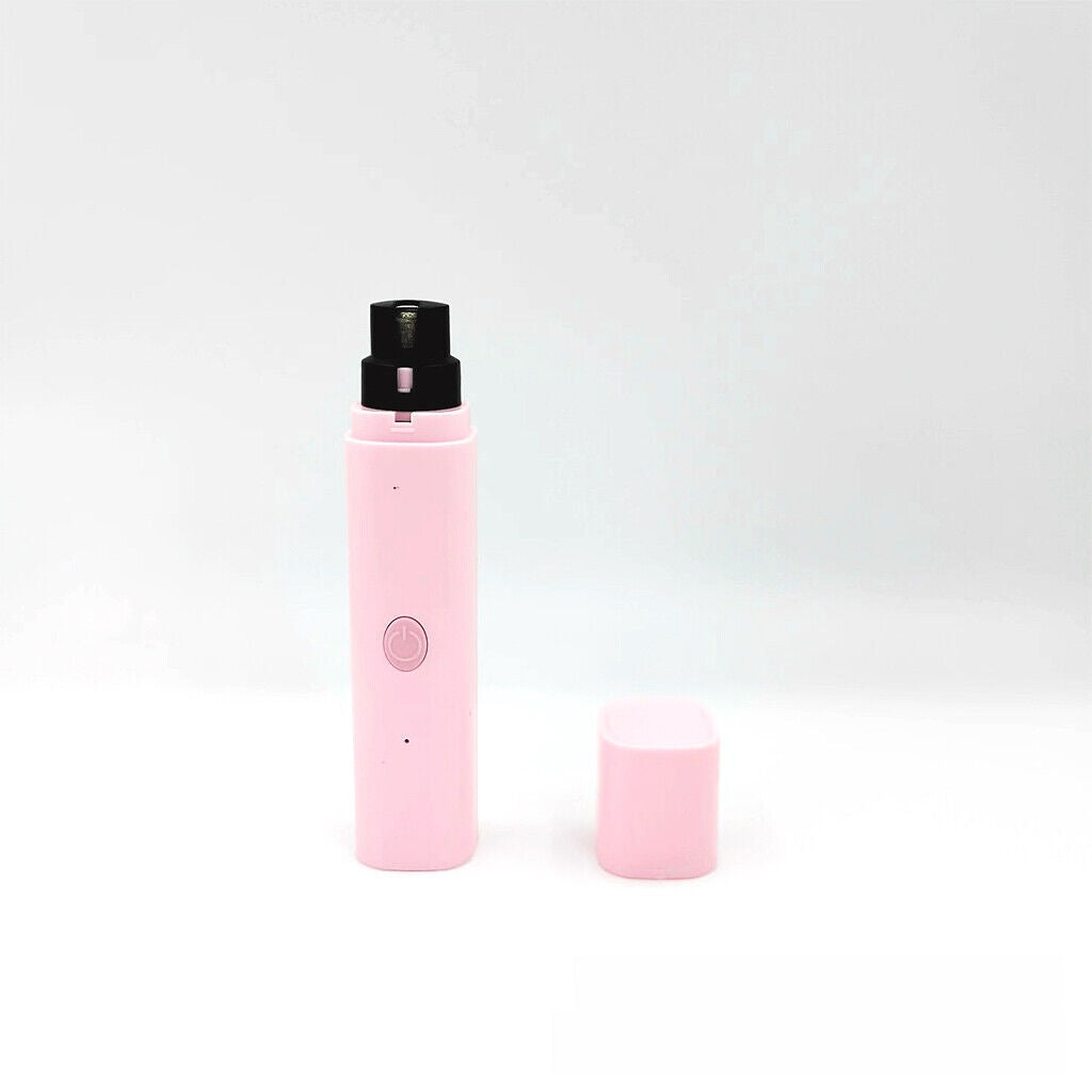 Electric Pet Nail Grinder with USB Charging and Replaceable Grinding Heads