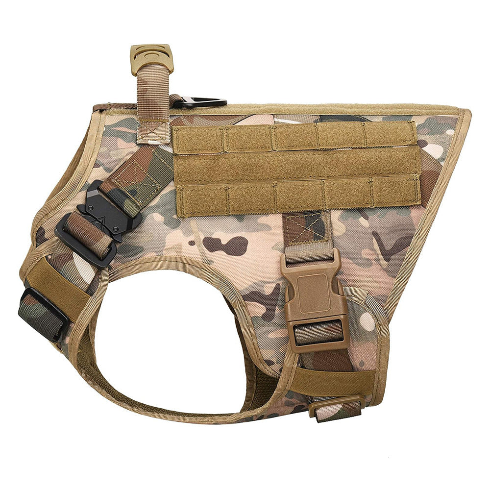 Tactical nylon collar and lead for dogs, 4 sizes available