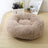 Plush donut pet bed for cats and small dogs, photo 15 of 80