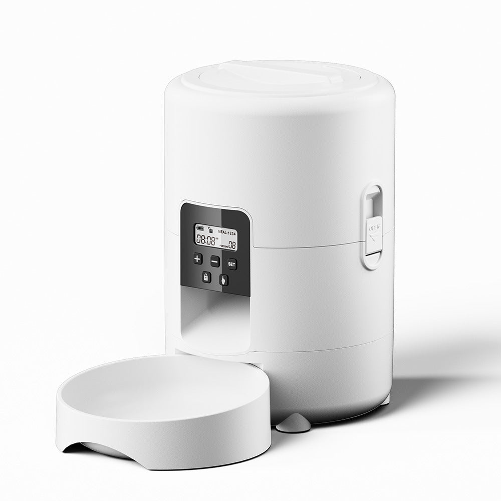 Automatic Pet Feeder with Timer and WiFi Control