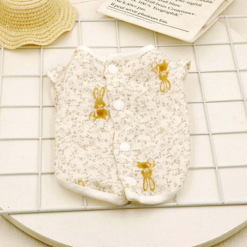 Crepe summer dog vest, available in 13 styles, image 65