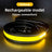 USB rechargeable LED dog collar, ideal for night walks