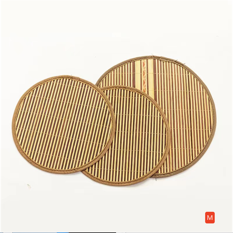 Natural cattail basket cat nest with soft pad, product image 18