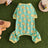 Four leg dog jumpsuit pyjamas, available in 12 colours, sizes Small to 3XL, image 1