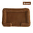 Warm PP cotton pet bed in apricot for dogs and cats