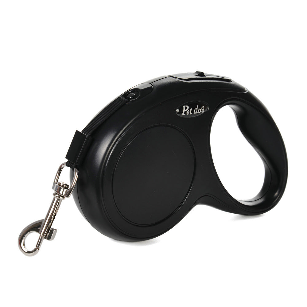 Retractable dog lead with comfort grip, ideal for everyday use